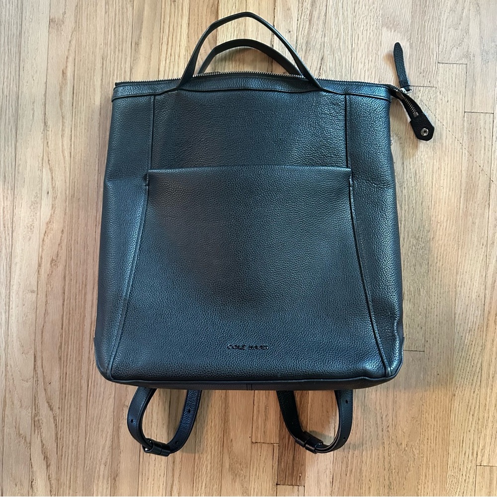 Cole Haan Leather Grand Ambition Convertible Laptop Bag